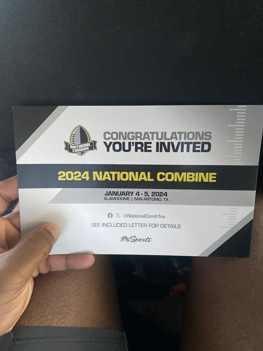 Denali β Dcamp β Campbell (@denalicampbell1) on Twitter photo beyond blessed too be invited too the 2024 national combine! <a href="/CoachHillman78/">Blake Hillman</a> <a href="/AJMac7467/">A.J. McNerney</a> <a href="/Seabreeze_FB/">Seabreeze Football</a> <a href="/Andrew_Ivins/">Andrew Ivins</a> <a href="/CenFLAPreps/">Central Florida Preps</a> <a href="/ChrisBoyleDBNJ/">Chris Boyle</a> <a href="/ChrisAVinel/">Chris Vinel</a> beyond blessed too be invited too the 2024 national combine! <a href="/CoachHillman78/">Blake Hillman</a> <a href="/AJMac7467/">A.J. McNerney</a> <a href="/Seabreeze_FB/">Seabreeze Football</a> <a href="/Andrew_Ivins/">Andrew Ivins</a> <a href="/CenFLAPreps/">Central Florida Preps</a> <a href="/ChrisBoyleDBNJ/">Chris Boyle</a> <a href="/ChrisAVinel/">Chris Vinel</a>
