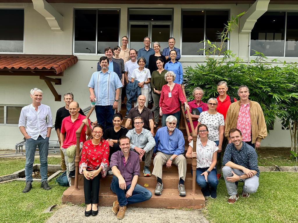 What an amazing bunch of scientists. So proud to be a part of this organization - @stri_panama