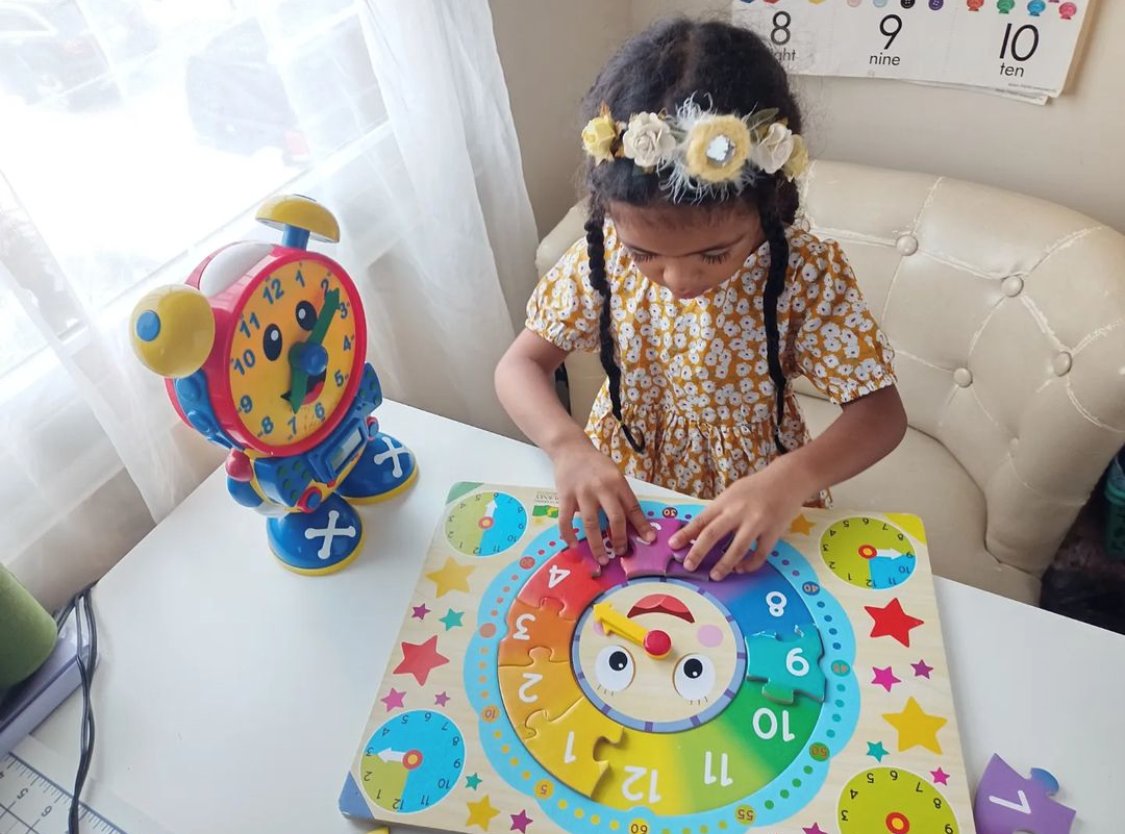 Learning to tell time will be easy AND fun with plenty of clock-themed Learning Journey products to choose from! Teach your little learner all about reading digital and analog time while also improving socialization skills and self-confidence! 🧠