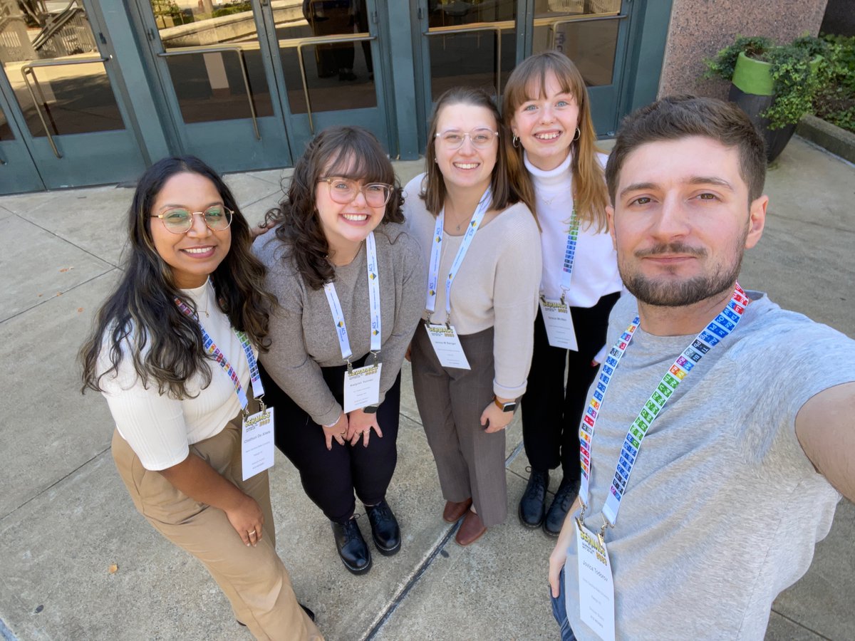 SombersLab's tweet photo. Crushing it at SERMACS 2023! @NCStateChem https://t.co/NRqyqYdnrm