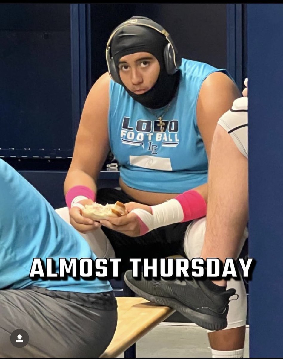 LeBarstool's tweet photo. ALMOST THURSDAY ‼️ https://t.co/LZ2y93bXnv