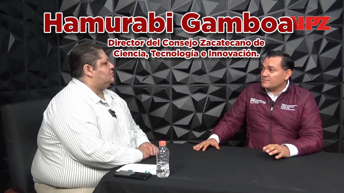 #Entérate #QueNoSeTePase #EnVivo #AlMomento
#Entrevista a Hamurabi Gamboa Rosales, Director del Consejo Zacatecano de Ciencia, Tecnología e Innovación.
#CoZCyT #Zacatecas #AIPZ #Ciencia #Tecnología #Innovación
<a href="/COZCyT/">COZCyT</a> <a href="/gobiernozac/">Gobierno de Zacatecas</a> 

facebook.com/WWW.AIPZ.MX/vi…