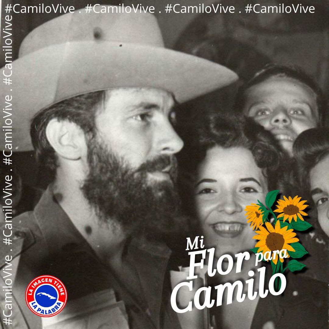 "El camino de nuestro pueblo, la marcha firme de nuestro pueblo, sin claudicación ni vacilación, sus logros en medio de las agresiones y del bloqueo, sus perspectivas futuras, estoy seguro de que habrían entusiasmado extraordinariamente a Camilo" #CamiloVive #LatirAvileño