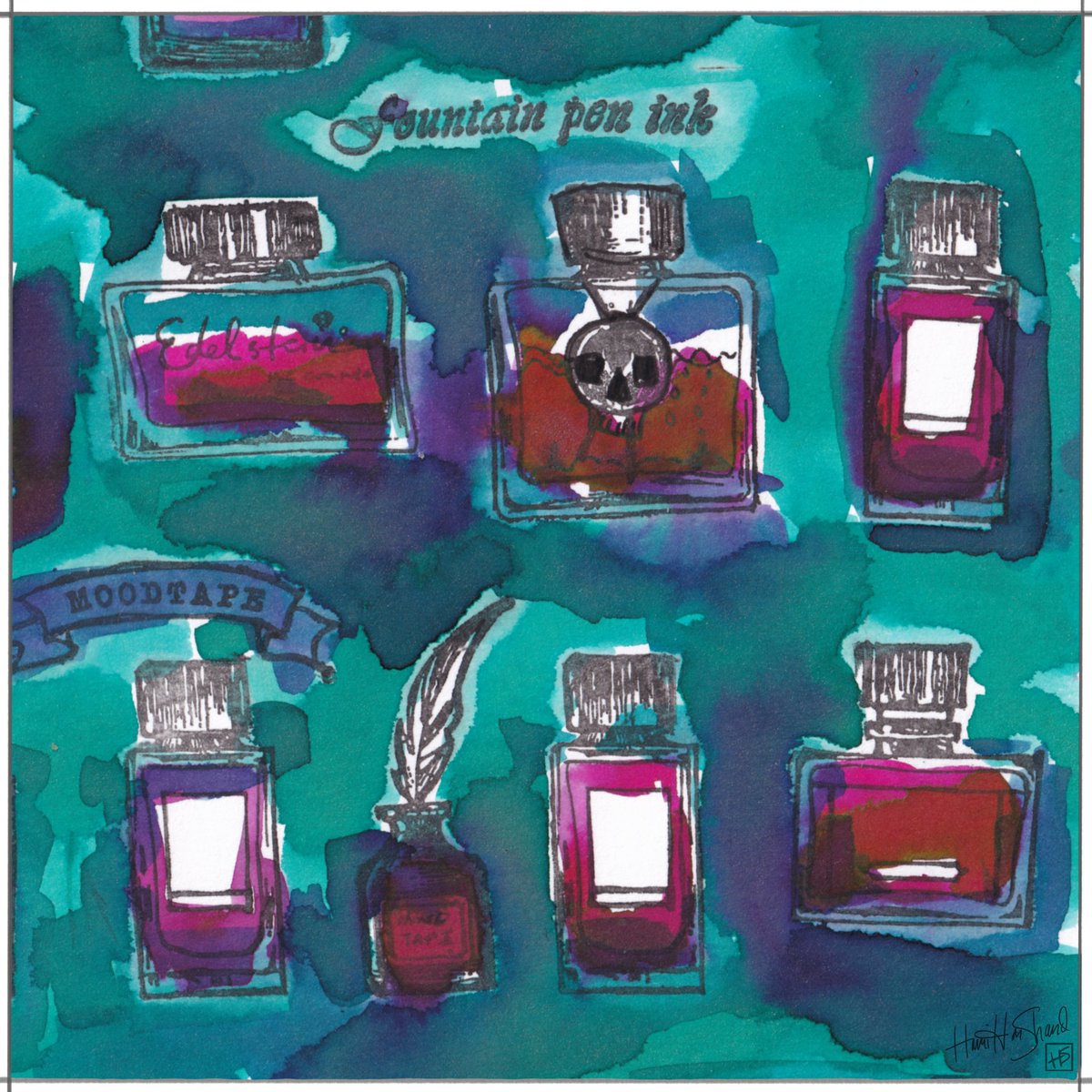 Hamilton_Shand's tweet photo. Fountain pen ink https://t.co/EMM6ioI7eY