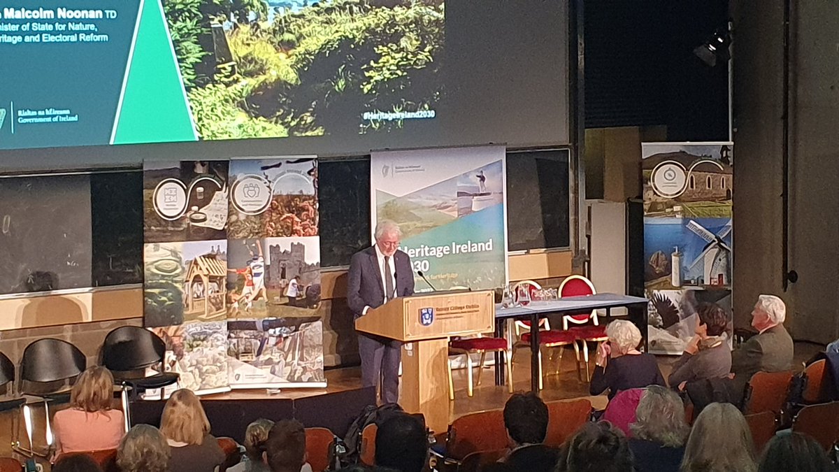 DiscProg's tweet photo. Great for the @DiscProg staff to attend the #heritageireland2030 summit today at @tcddublin and hear inspirational presentations across a wide range of activities in the heritage sector in Ireland. @NationalMons @opwireland @HeritageHubIRE @noonan_malcolm https://t.co/CUKlg29M5d