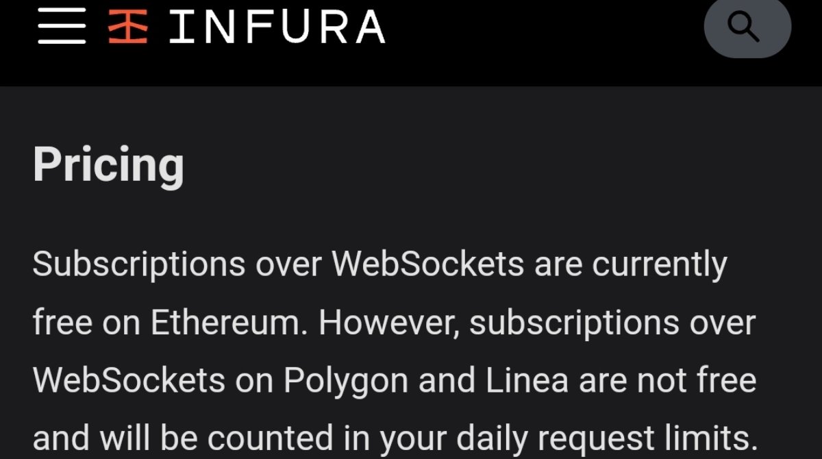 apetech_'s tweet image. Want to get real-time updates on Ethereum for FREE? Use @infura_io and subscribe over WebSockets to see pending txs, block headers, and event logs the instant they happen. #infura #websockets
