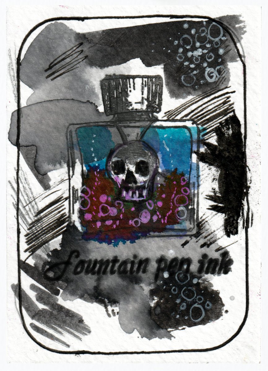 Hamilton_Shand's tweet photo. Pen and pencil on Bristol ATC paper - 2.5" x 3.5" https://t.co/lA1svYhR8B