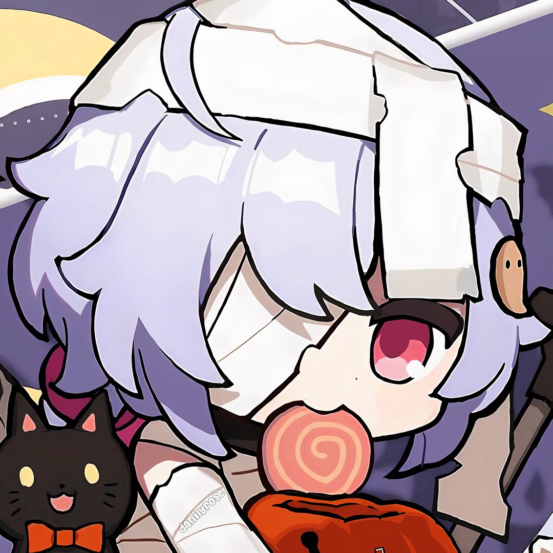 danulyns's tweet photo. 🎃 Diluc and qiqi ! https://t.co/QhpaI8b7Ec