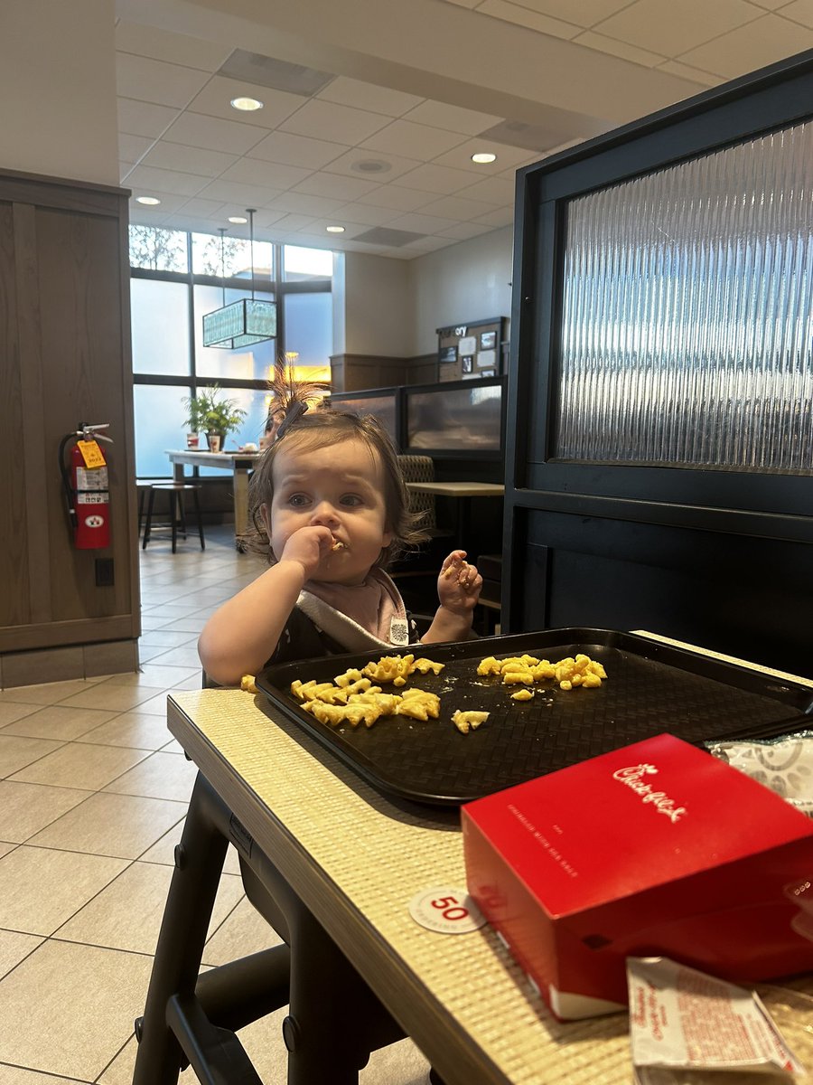 reddevildrama's tweet photo. Monsters eat chicken! The cast of “She Kills Monsters” had so much fun at the Chick-fil-a fundraiser! Thank you to all of the friends and family that came out to support the show as well! https://t.co/yN9y4zBrpn