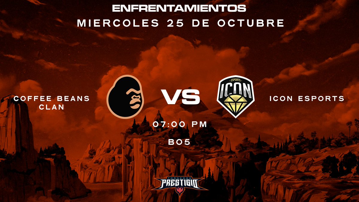 El día de hoy se enfrentan <a href="/IconEsportsMX/">Icon Esports</a>
vs <a href="/coffeebeansclan/">Coffee Beans Clan</a>  el ganador será quien pase a cuartos de final. Los esperamos como siempre a las 7:00pm CDMX twitch.tv/chamakesports