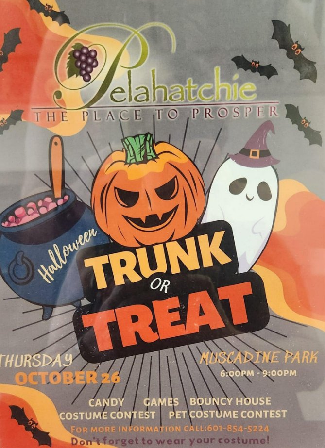 ComcastSouth's tweet image. Hey, #Pelahatchie!👻 
If you're attending the Trunk or Treat event at Muscadine Park tonight, be sure to look for us! 🎃We'll have several Xfinity vans decked-out in spooktacular fashion and will be handing out candy + info on #InternetEssentials and #ACP! 🍬 💻 @PelahatchieNews
