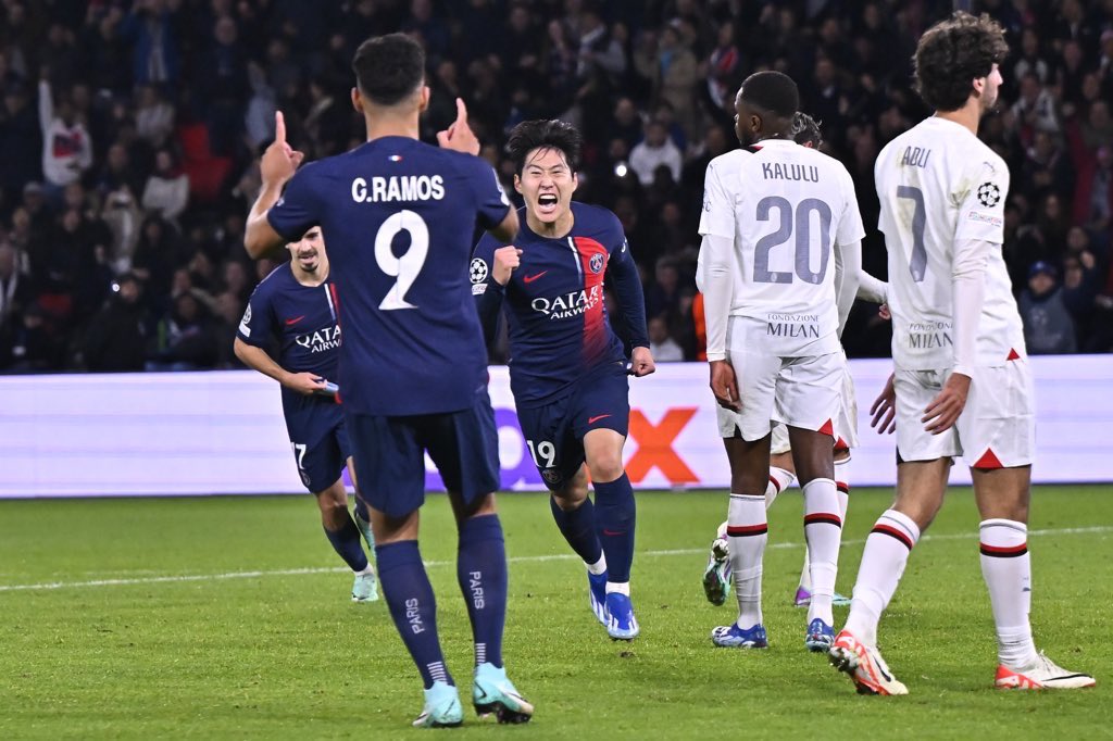 IntegralFootba1's tweet photo. La pasión de un gol en @ChampionsLeague 

⚽️🚀 Kang In #IntegralFamily #PSG https://t.co/sFv12WtWjk