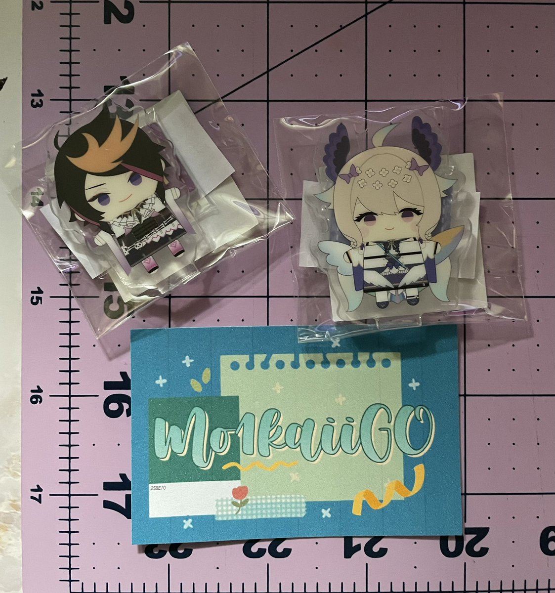 ann_etoiles's tweet photo. Thank you @Mo1kaiiGO for hosting this GO! Everything arrived safely well packaged! #mo1kaiigos https://t.co/9XOuFDhk1Y