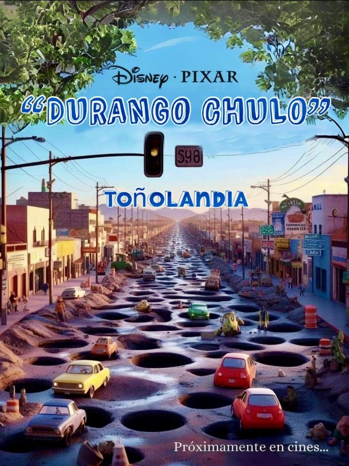 SI CLARO <a href="/Minka_hdez/">Minka Hdez C</a> CON UNOS 60 KG MENOS, UNA MEJOR CARA, MAYOR ETICA, MENOS FRAUDULENTA, EN FIN NI VOLVIENDO A NACER , PERO Q TAL SE VE LA CIUDAD SI FUERA DE PIXAR AQUI TE LO DEJO CON TU AMIGAZO <a href="/josejoseantonio/">Toño Ochoa</a> AL MANDO!! 😉😉