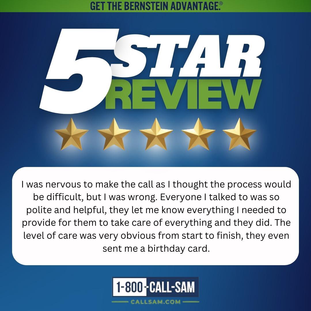 CallSam's tweet photo. ⭐️We would like to recognize the teams that contributed to the positive client experience referenced in this 5 star review!
#clientservice #5starreview #fivestar #callsam
#800callsam #freeconsultation #personalinjury #lawfirm #metrodetroit #5starteam https://t.co/vajIt5Phzq