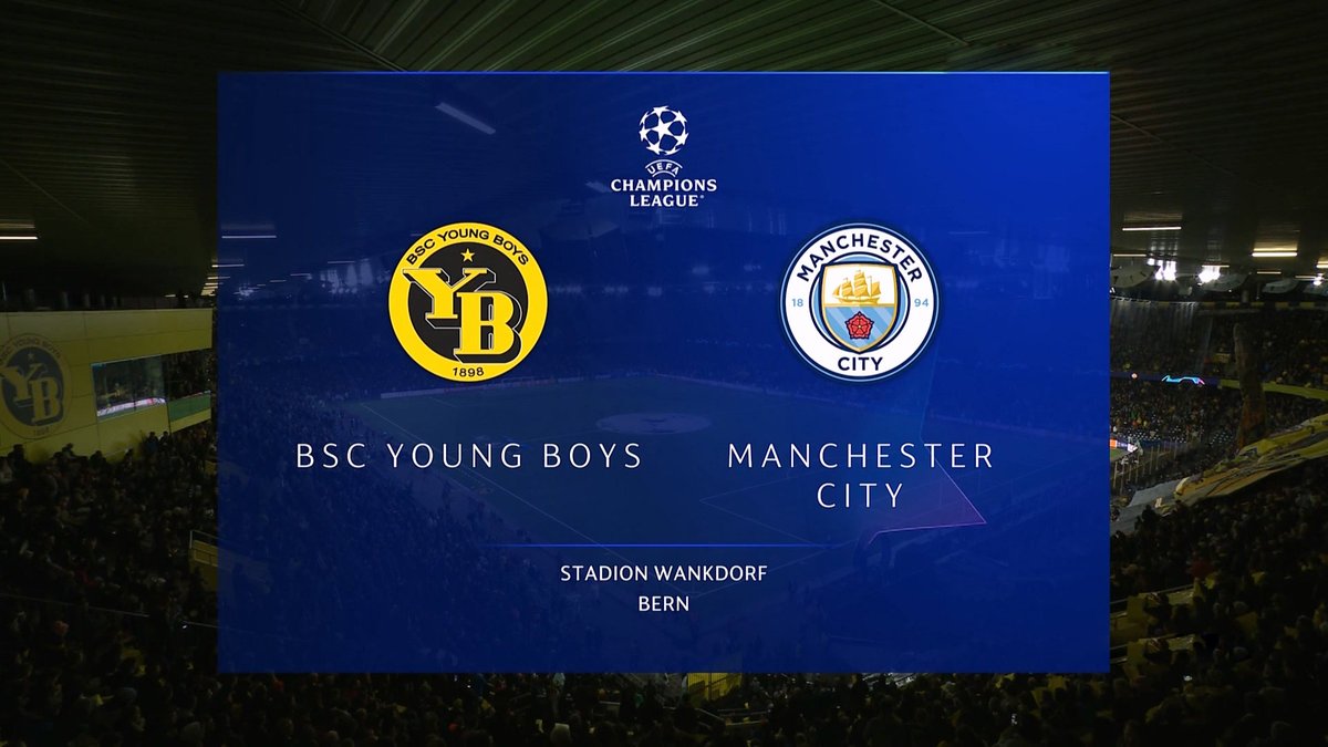 Young Boys vs Manchester City Full Match Replay