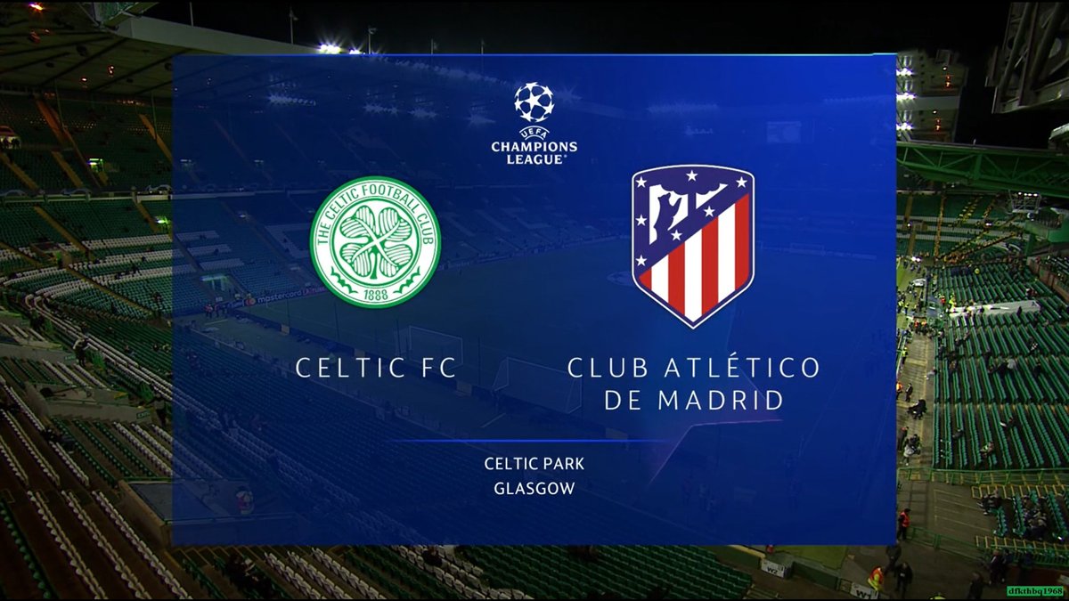 Celtic vs Atletico Madrid Live Streaming and TV Listings, Live Scores, Videos - October 25, 2023 - Champions League