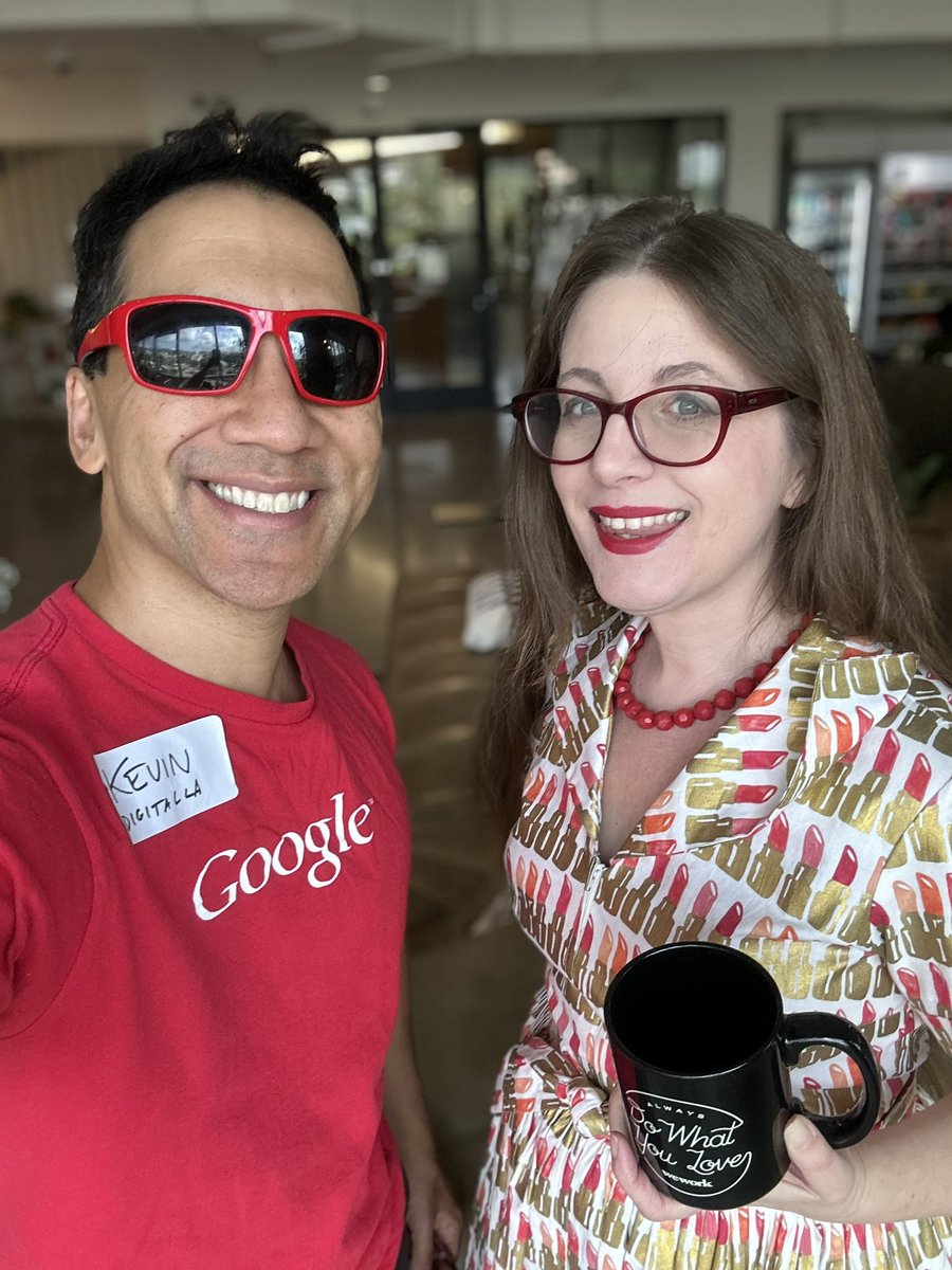 DigitalLA's tweet photo. On our Digital LA - AI for Graphic Design, we discussed how to use AI tools for graphic design with guest speaker Eva Crawford @grooveva. 

She used Adobe Photoshop and Express' Firefly AI tool to create and tweak some images to demo how it works. https://t.co/6EoaQ5X2ro