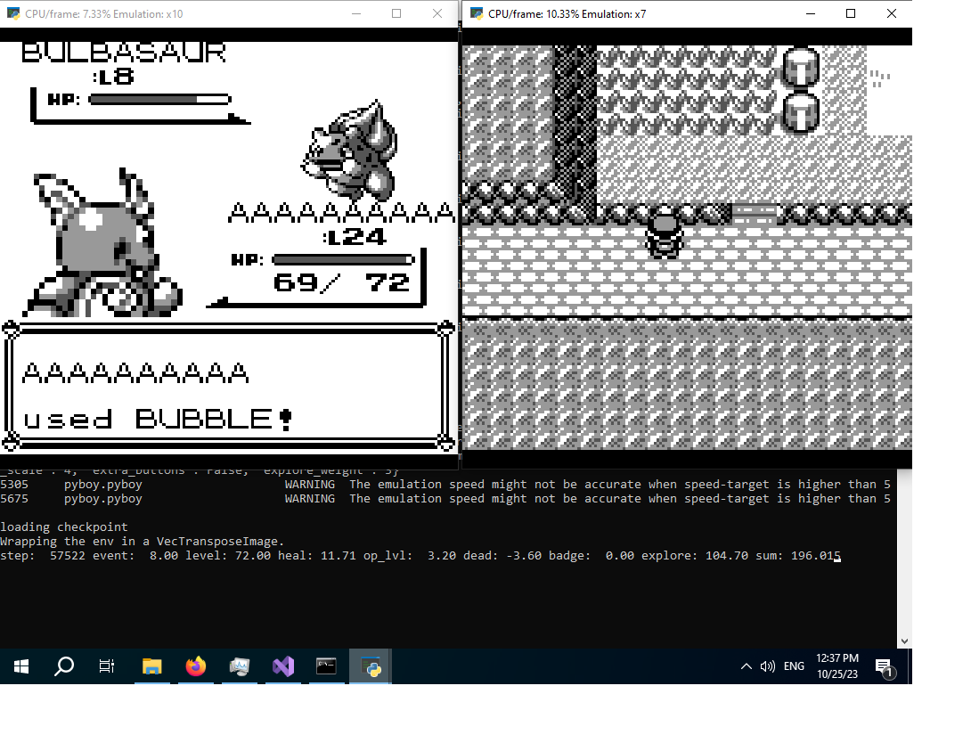 AnimeBytes's tweet photo. So with all the talk about #AI, how bad models hallucinate, hitting a wall that @GaryMarcus called out before the press thought it was cool/safe to do so, I thought I would start something different with my indie research and have my AI start learning how to play #Pokemon https://t.co/pzXLcFBsTH