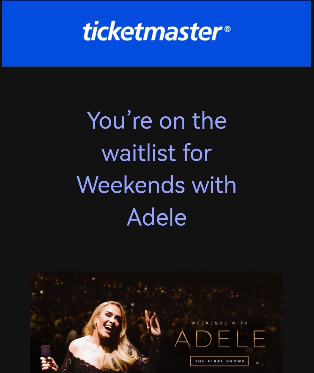 Adeleisspecial's tweet photo. Fuck you ticketmaster every damn time... 🤬🤬 https://t.co/7nP1lpX9Z0