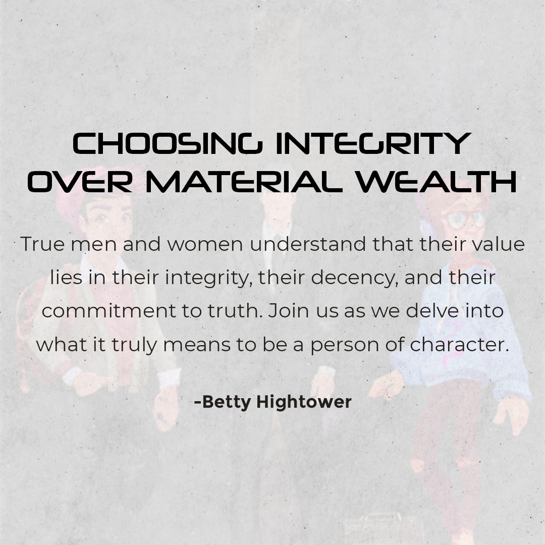 BettyDHightower's tweet photo. Character Over Wealth: Being a real man or woman is all about the choices you make and the love you show.
#CharacterMatters #TrueMen #BestSellerBook #Sprituality #Integrity #Wealth #BestBook #ReadersCommunity #NyBestSeller #Manhood #Womanhood https://t.co/GbhVBvQQDe
