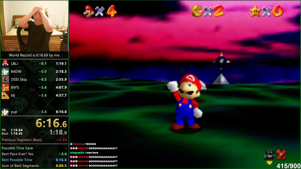 0 star record out of NOWHERE AND THE FIRST SUB 6:20!!!!