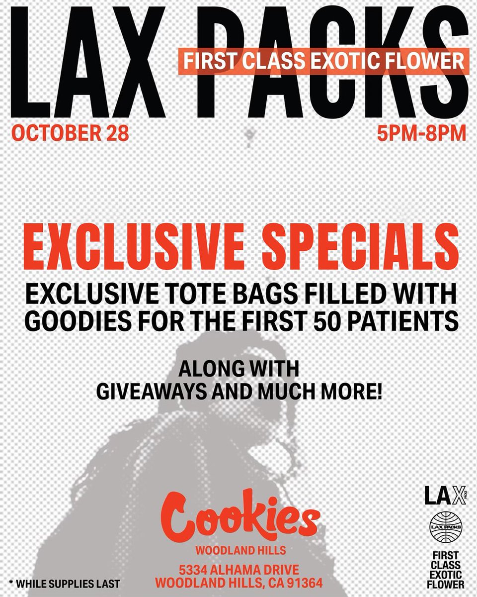 BOGO 1/8ths!!! Goodie Bags!!! Giveaways!!! THIS SATURDAY!!!