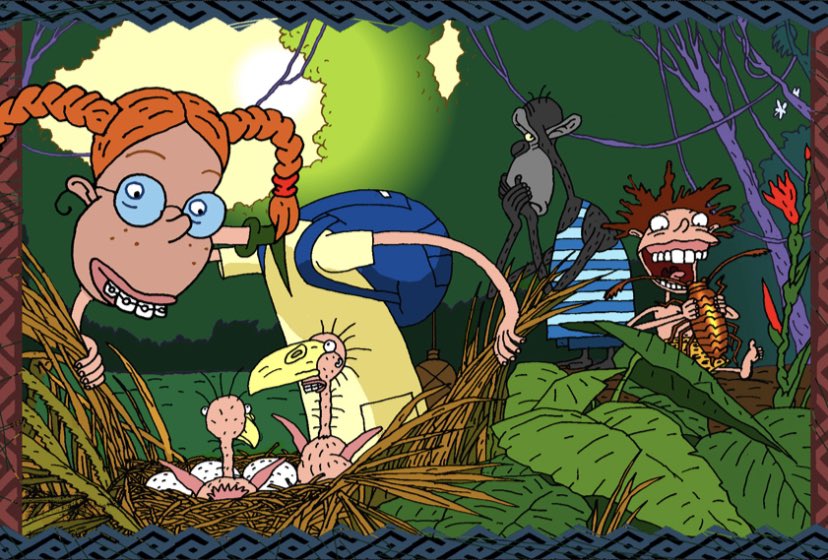 LafondLa52872's tweet photo. Development artwork by Laszlo Nosek
Animated show: The Wild Thornberrys (1998 - 2004)
#TheWildThornberrys #Nickelodeon #KlaskyCsupo #ArleneKlasky #GรกborCsupรณ #StevePepoon #DavidSilverman #StephenSustarsic #MarkPalmer #JeffAstrof #MikeSikowitz #LaszloNosek https://t.co/autAMoWBni