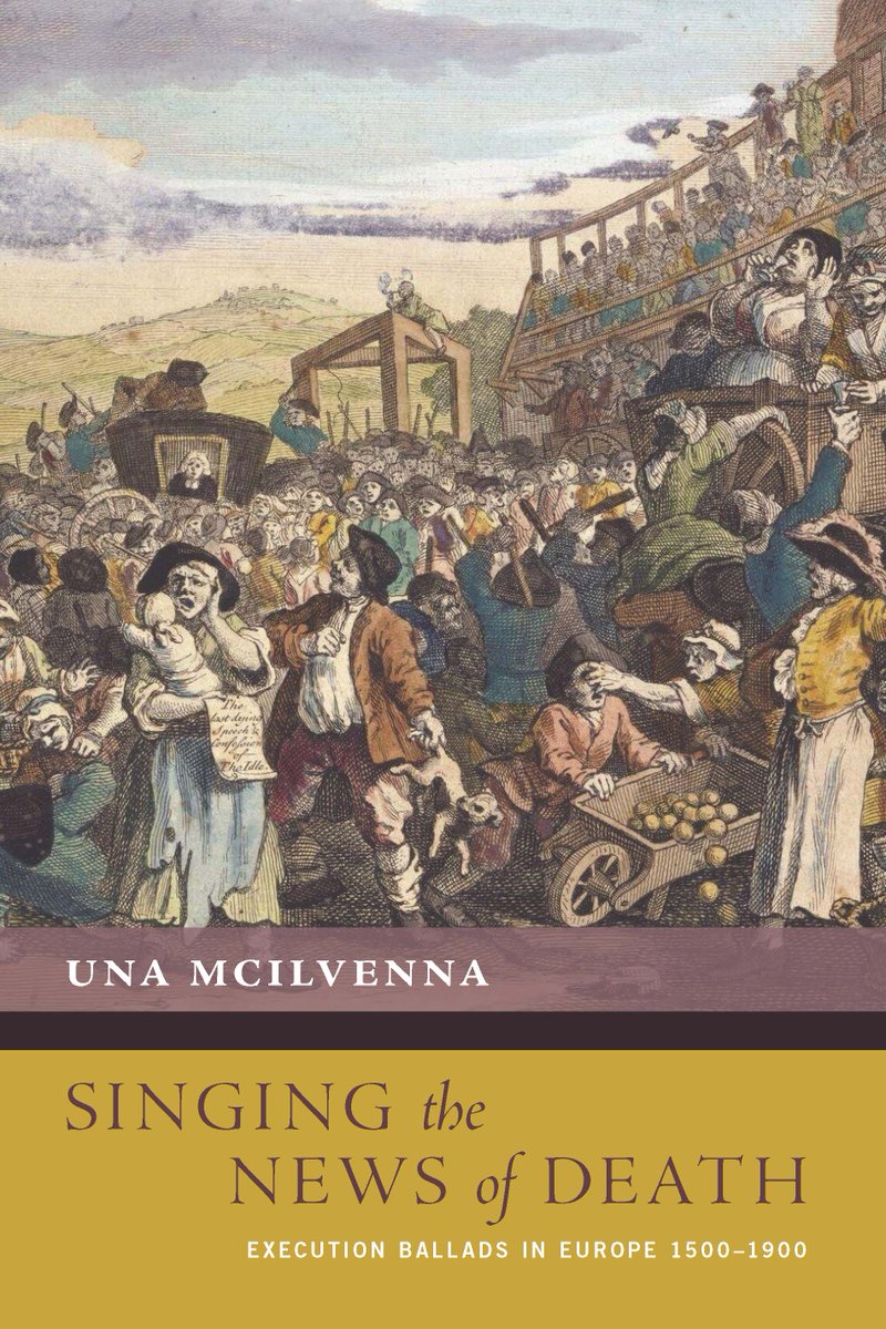 Academic friends and #twitterstorians, can you let me know if you're using my book on execution ballads in your teaching? Publisher is considering an affordable paperback if I can show it's being used in classrooms. Please get in touch if so! Pls RT x