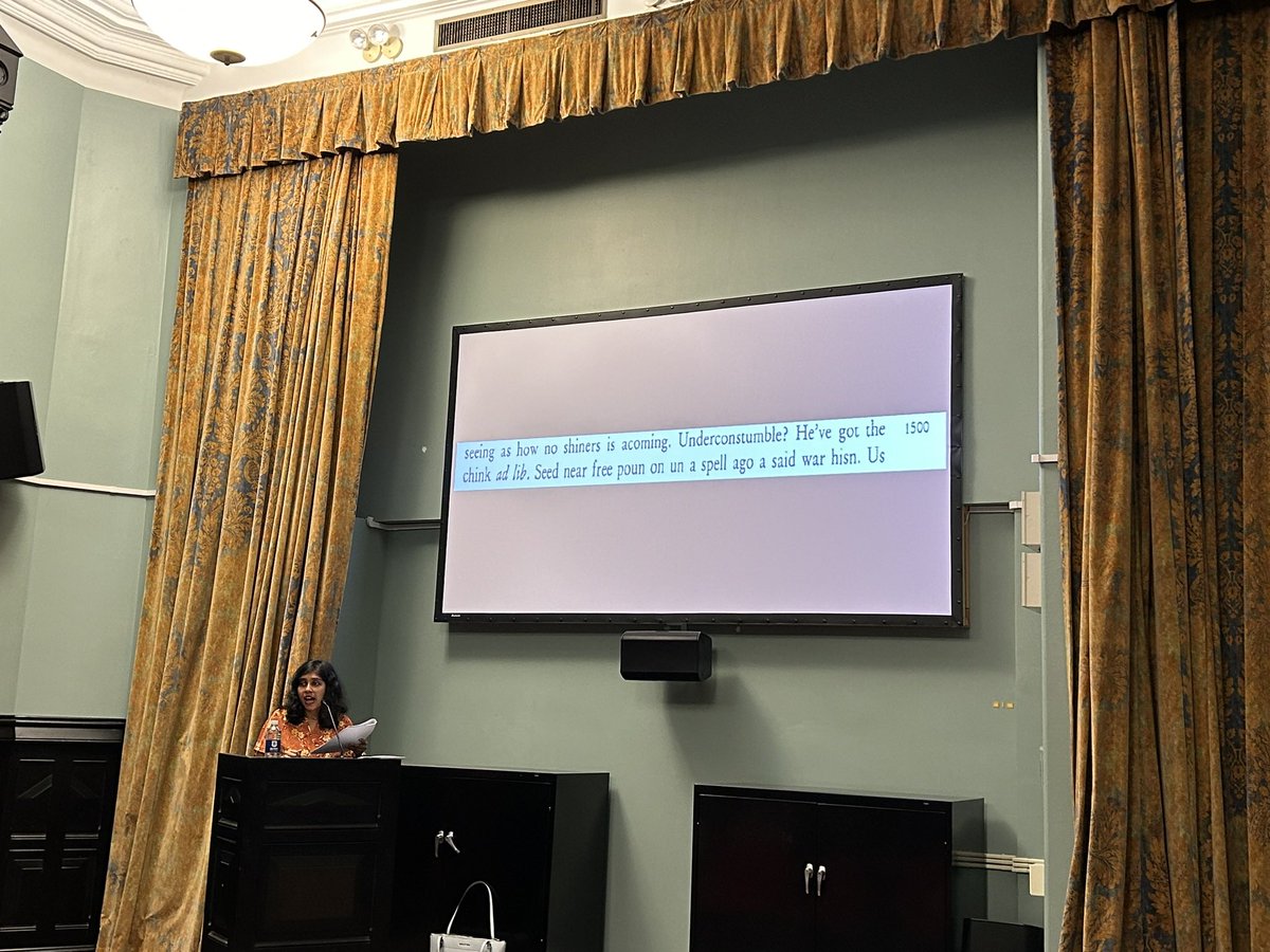 Tonight, @ShinjiniChatto2 presents her talk “Close Readings, Genetic Readings, Decolonial Readings of Ulysses” to the Joyce Society, at the historic Jefferson Market Library.