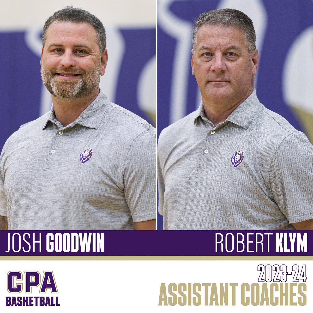 We are excited about Coach Goodwin and Coach Klym joining the CPA program this year. Their impact both on and off the floor will add great value to our players and the team. Looking forward the season starting next week and seeing our players benefit from their expertise.