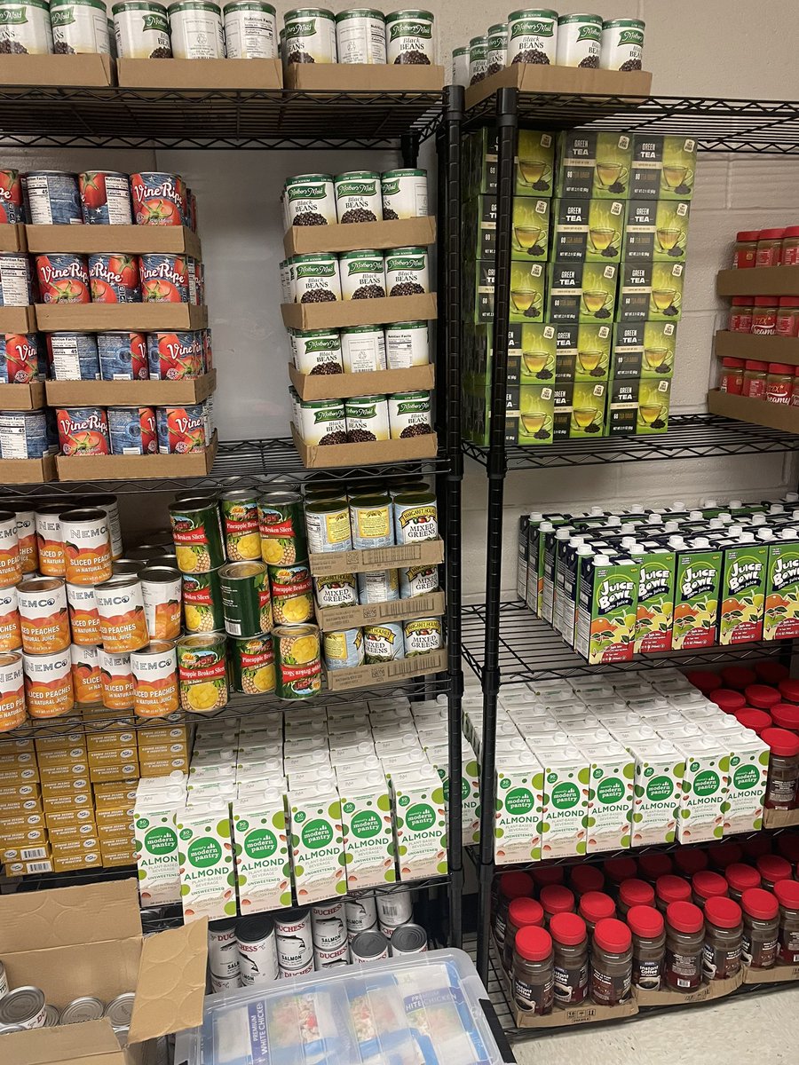 We are thankful to Capital Area Food Bank for providing a pantry in our building for our school community #FCPSR3 #CapitalAreaFoodBank