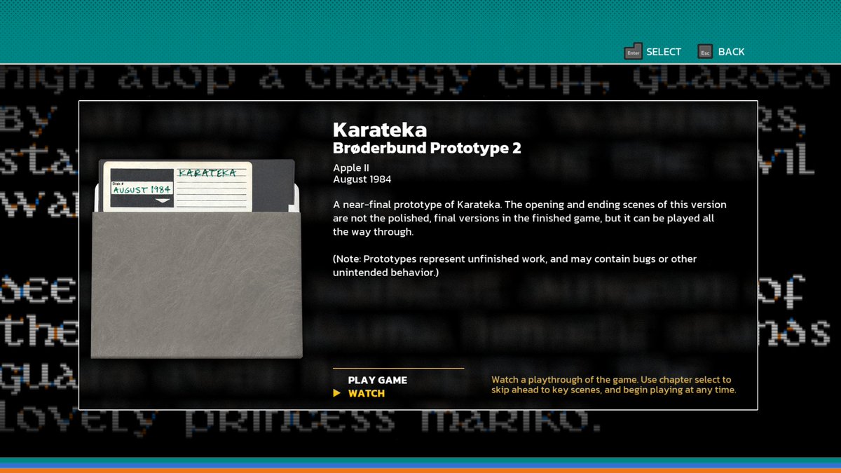 >> For Your Consideration <<
"The Making of Karateka proves the best way to tell gaming history is with a game, and the rest of the industry must follow its lead." -<a href="/pcgamer/">PC Gamer</a> 

<a href="/TheGameAwards/">The Game Awards</a> jury members, if you need access to 
 The Making of #Karateka, please reach out.