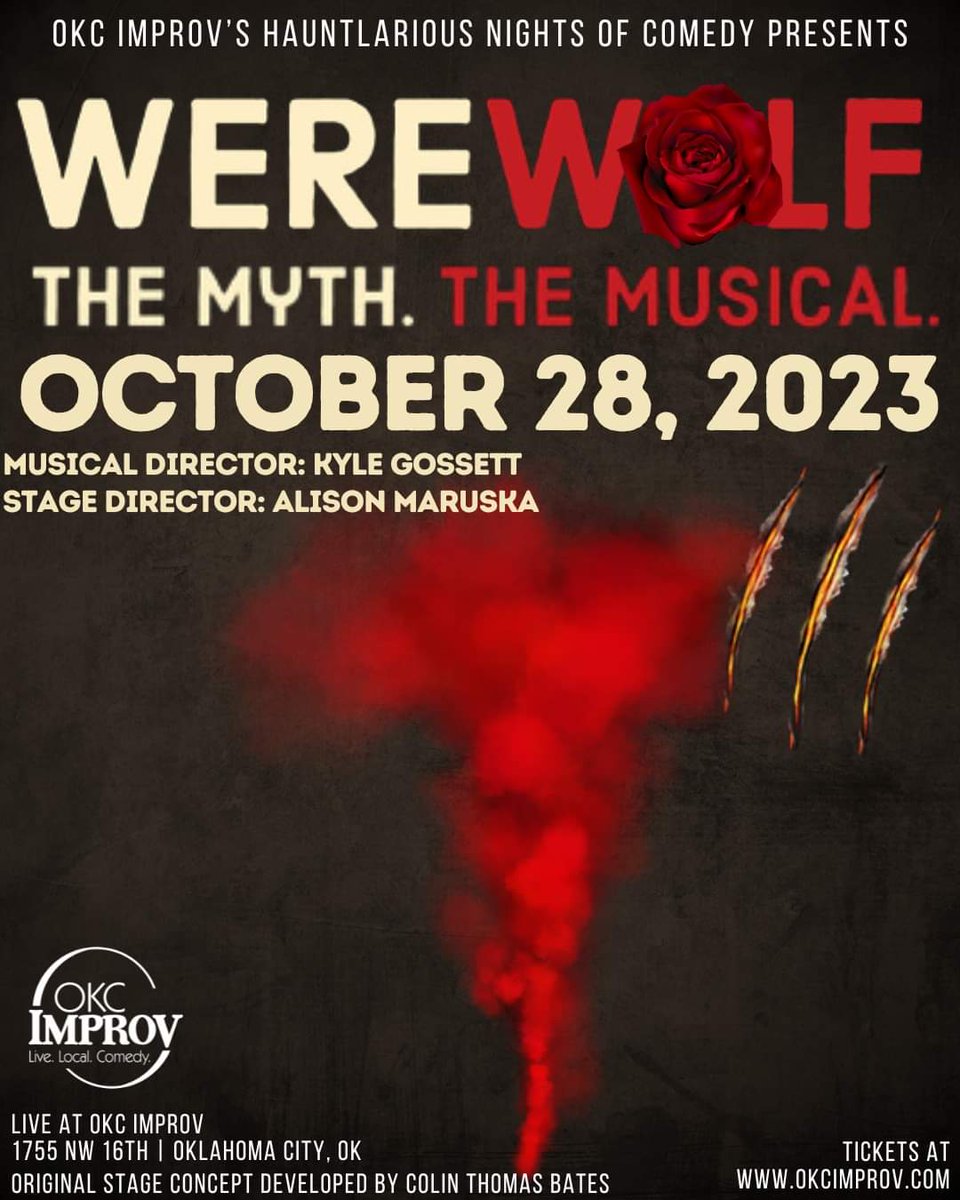 The nectar will flow this Saturday as God's and mortals come to celebrate, but a monster lurks among them! Can they survive or will the monster be victorious?

Get your tickets at okcimprov.com before they sell out!

#MusicalImprov