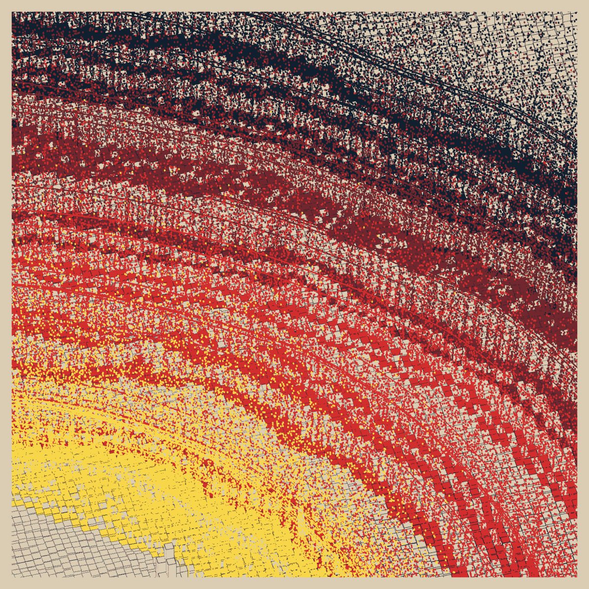 DooJI281's tweet image. What a huge gap between the artwork curated by @artblocks_io and the artwork curated by @ArtOnInternet 
Both are definitely @perkwerk_ artworks..!!

I guess the later one curated by @ArtOnInternet will get a blue mark by @opensea soon🙏🙏