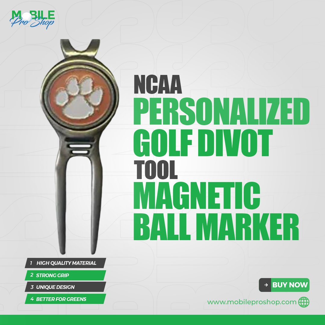 Clemson University NCAA Golf Divot Tool with Magnetic Ball Marker - Mobile Pro Shop'
#AMZDOC #ClemsonTigers #NCAAGolf #GolfAccessories #TeamPride #GolfGear #ClemsonSports #TigerNation #DivotTool #BallMarker #ClemsonGolf