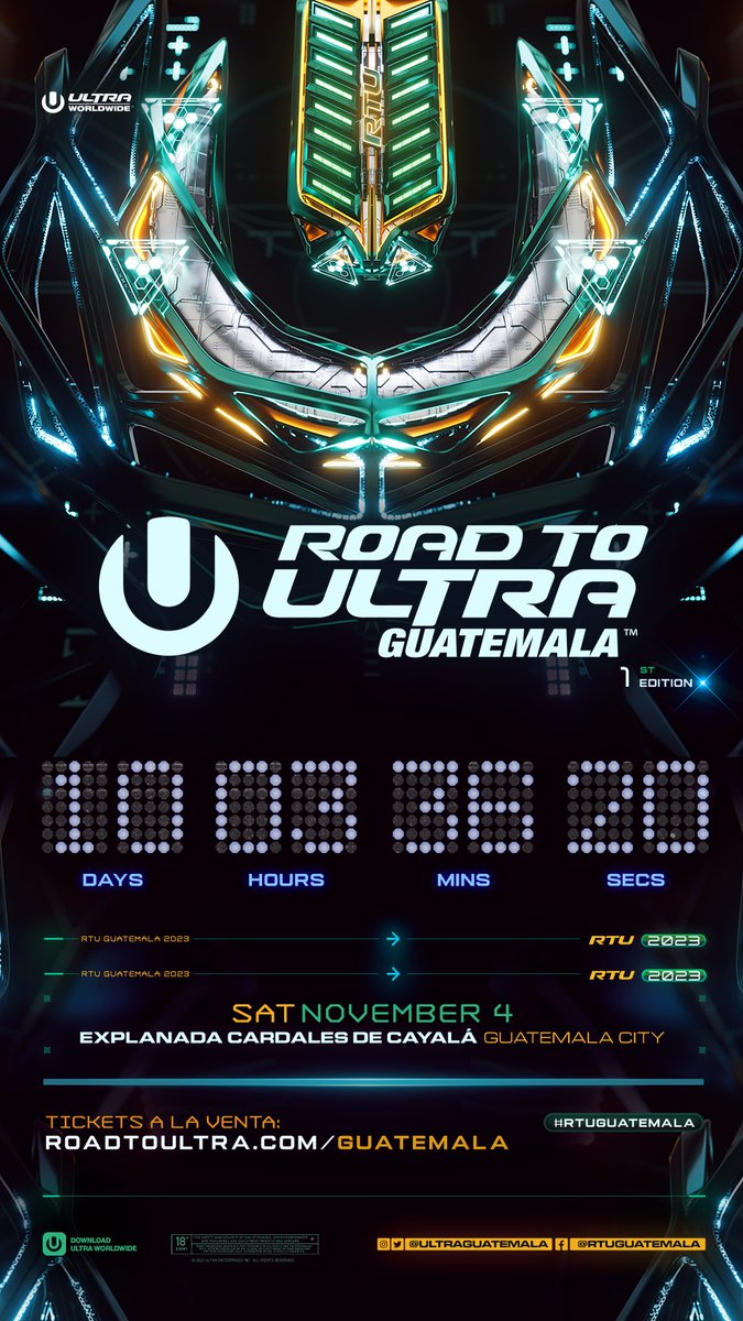 ¡Solo faltan 10 días para vivir la experiencia del Road to Ultra en Guatemala!