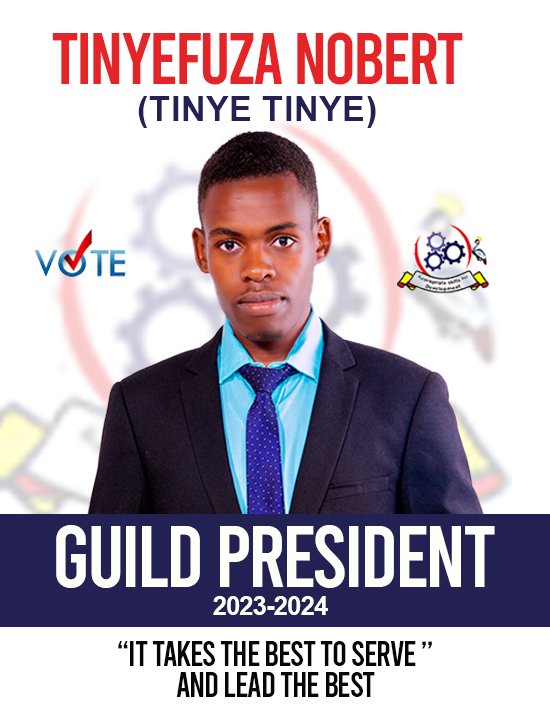 President elect @UtcBushenyi @912CroozeFM @visionradio891 @utckichwamba @utclira  students president @UtcBushenyi