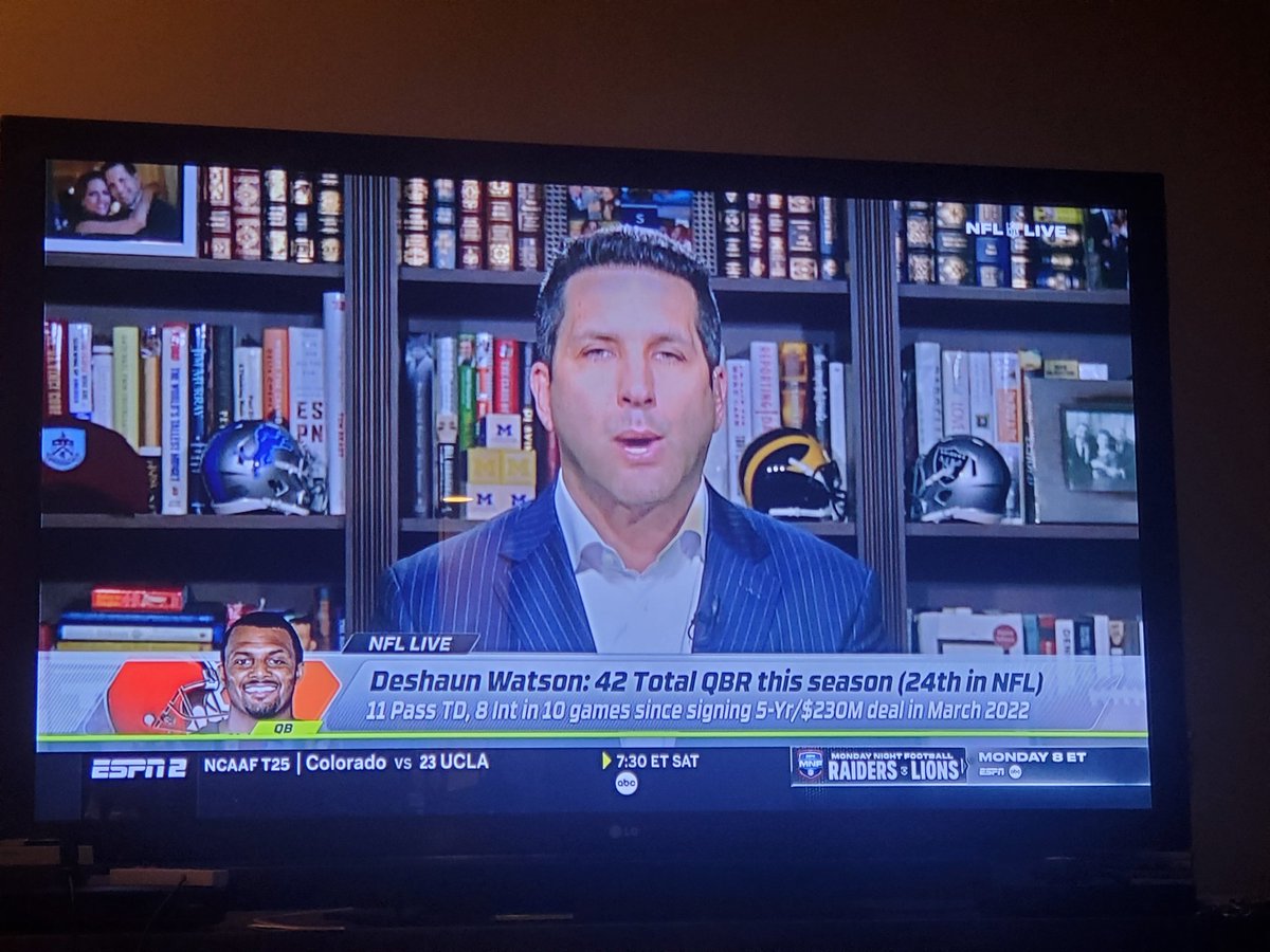 theweavo's tweet photo. @AdamSchefter @BurnleyOfficial hat now showcased on the bookshelf? 

What's the story? 
@espn @SportsCenter https://t.co/i7xZQgkLem