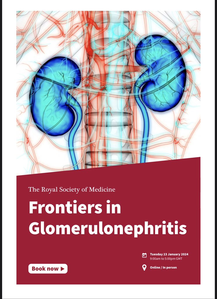 🌟🌟🌟 Star faculty to high-light the fast - paced advances in Glomerular diseases. Day 2 of two day meeting. Please ensure to register for both days by separate link at RSM Nephrology website ✅ @IgAN_JBarratt @louise_oni @salama_alan @tinachrysochou @Kidney_Research @UKKidney