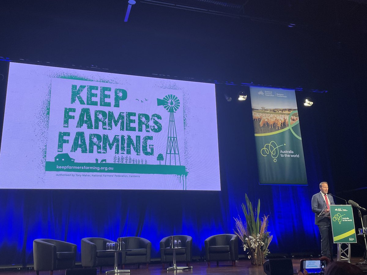 David launches a new campaign to encourage policy makers to keep farmers and farming communities front of mind. #NFF23