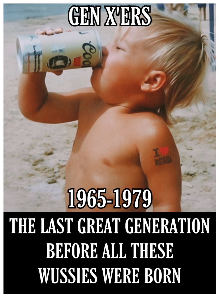 Ilovenostalgia's tweet image. We are Gen𝕏