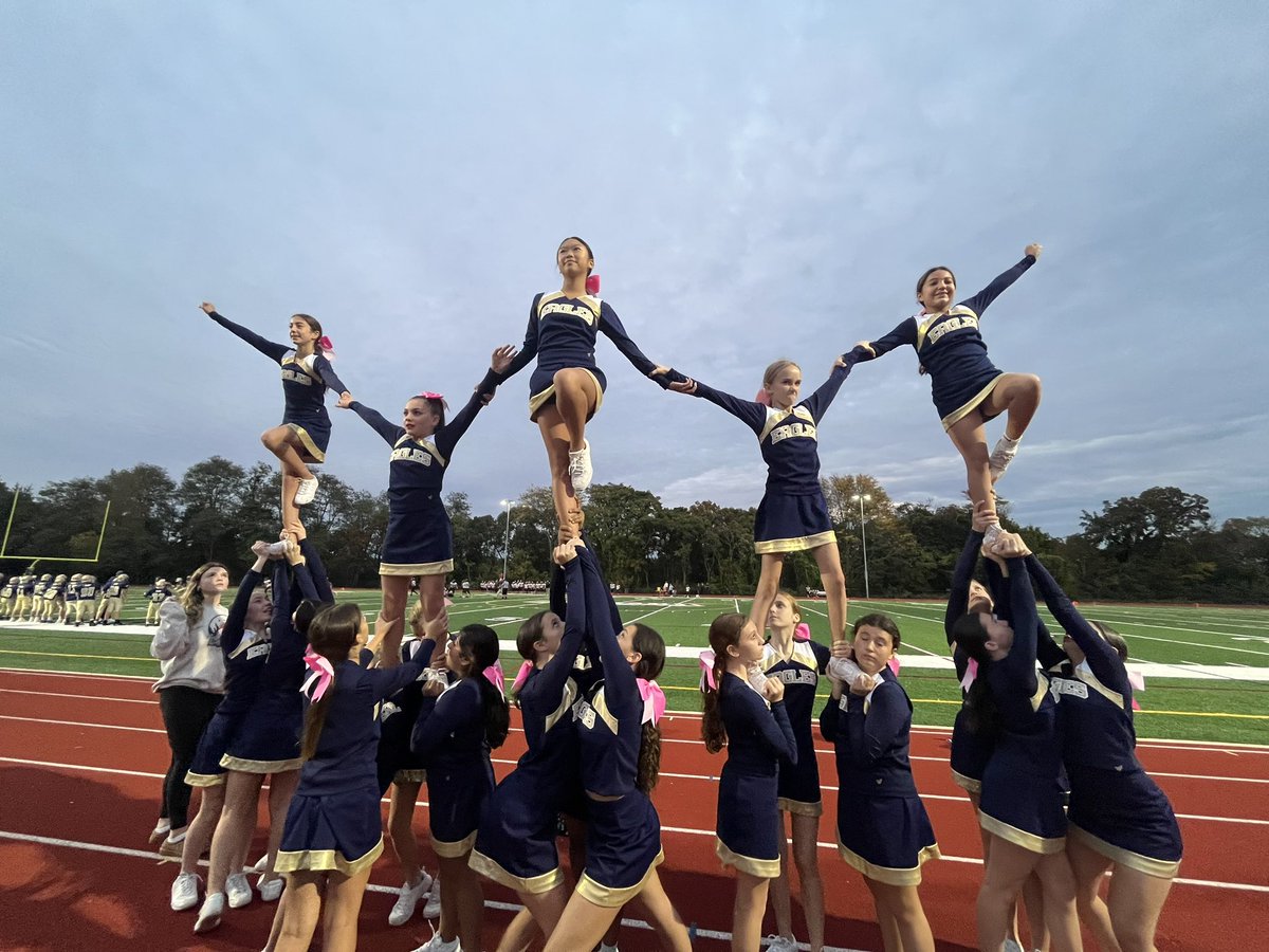 ms_gparaskakis's tweet photo. What an amazing end to football season! Each of these athletes are a daily reminder that hard work pays off.

Next stop: competition season 🎀📣
Let’s go all the way, JFK! https://t.co/dWT8ZwwqmH