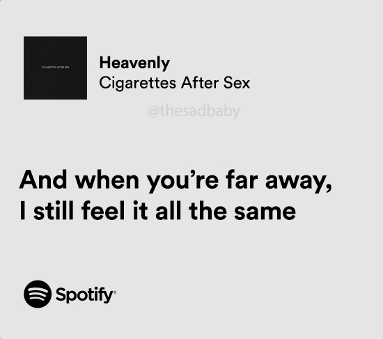 Cigarettes After Sex - Heavenly (lyrics)