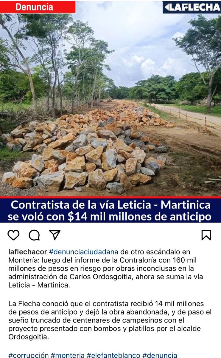 ElkinNiisperuza's tweet photo. El alcalde que ha llevado a Montería al fracaso intenta desviar la atención al hablar del derecho de petición ante la @CGR_Colombia. ¿Por qué no da detalles sobre los #ElefantesBlancos que están costando tanto a nuestra ciudad? Las mismas obras que el señor @kerguelenhugo inició. https://t.co/r0k54f6m8w