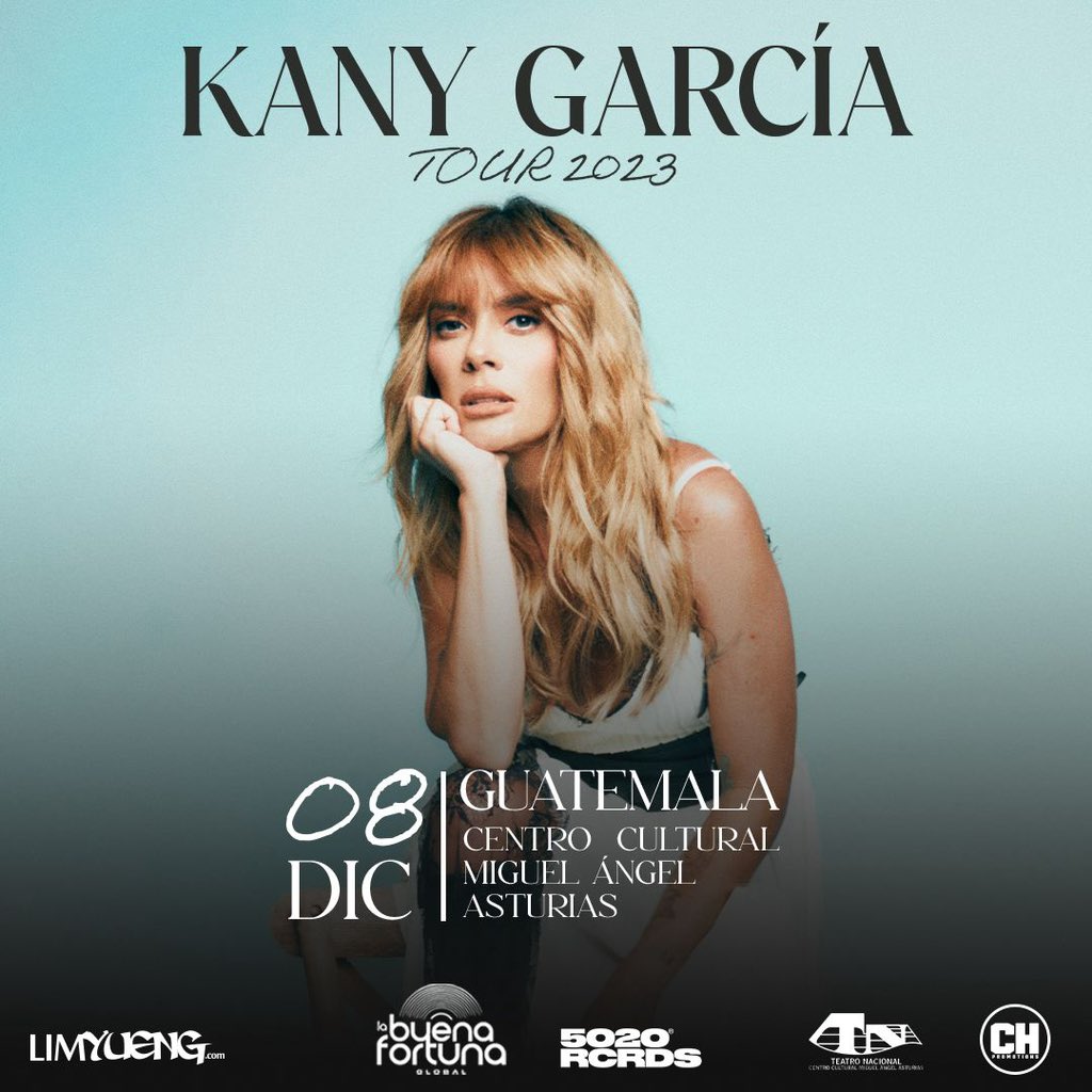 kanygarcia's tweet photo. GUATEMALA 🇬🇹 Si les digo que les veo este mismo año 🤍  Nuestra cita es el 8 de diciembre  en el Centro Cultural Miguel Ángel Asturias. ¡Boletos a la venta ya! 

Boletos: https://t.co/uuXpaUPN6N https://t.co/jRKe1Q7vMr