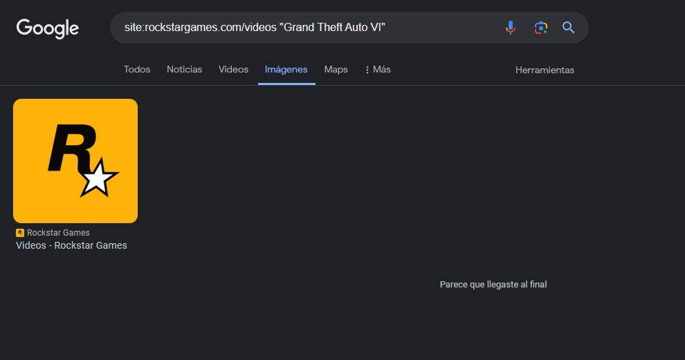 RockstarGames ha subido un vídeo en privado relacionado con #GTA6, el indexador de Google lo confirma. #GTAVI