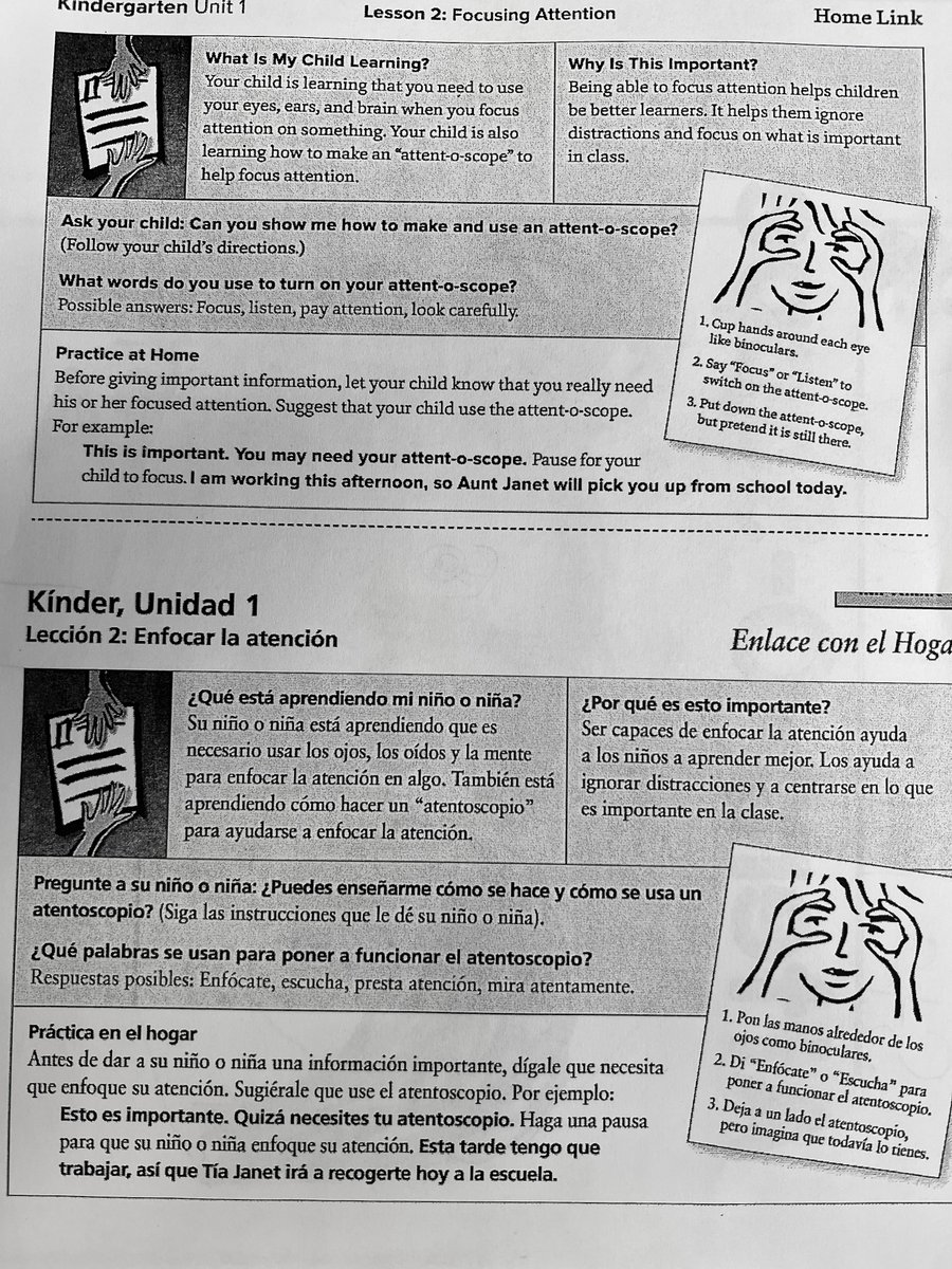 Cheryl Cuddihy (@cherylcuddihy) on Twitter photo Have you ever heard of Attent-o-Scopes? Well students in <a href="/Erika_Goldman/">Mrs. Goldman</a>'s K class know how to use this tool to help them #Focus & #SelfRegulate. Notice how Ss use their hands to form attent-o-scopes as they focus on the clock. Way to bring in the #SEL <a href="/MrsBuckleyRBPS/">Mary Pat Buckley</a>! #RBBisBIA Have you ever heard of Attent-o-Scopes? Well students in <a href="/Erika_Goldman/">Mrs. Goldman</a>'s K class know how to use this tool to help them #Focus & #SelfRegulate. Notice how Ss use their hands to form attent-o-scopes as they focus on the clock. Way to bring in the #SEL <a href="/MrsBuckleyRBPS/">Mary Pat Buckley</a>! #RBBisBIA