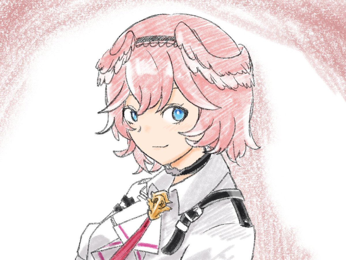 鷹嶺ルイ 「#Luillust 」|ギ酸のイラスト