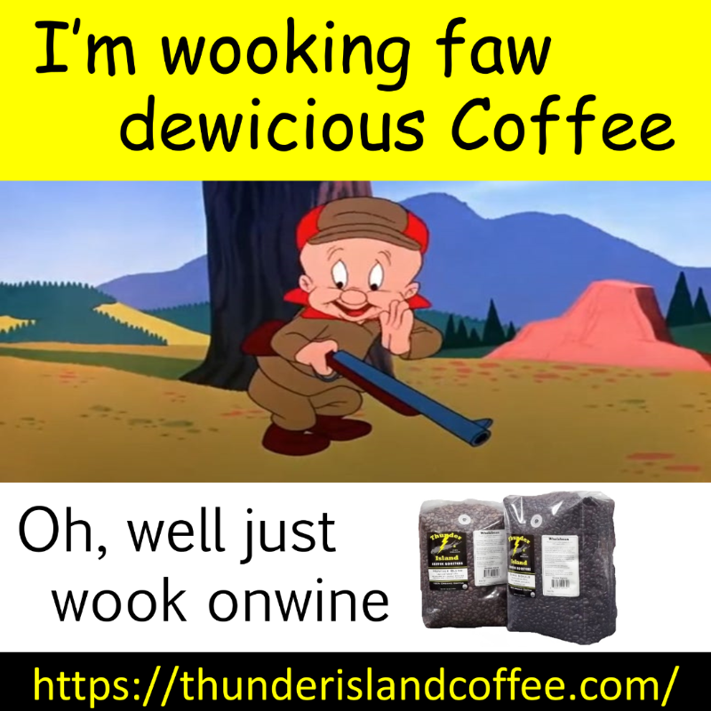Thunder11968's tweet photo. Hunting for good coffee ?